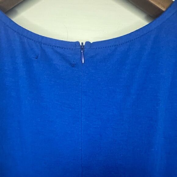 NWTs Acevog Stretchy Cotton Dress w/ Concealed Back Zip & Accentuating Waist XL - Picture 7 of 9